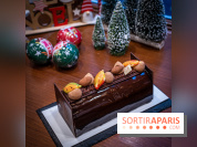La bûche et les chocolats de Noël de la Reine Astrid 2021