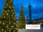 sapins de Noël Place Vendôme 
