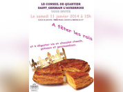 Galette des rois gratuite sur la Place du Louvre