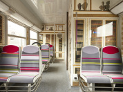 Cinq trains de la ligne C aux couleurs de Versailles dès le 25 mai 2016.