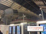 Mais que fait ce ballon dirigeable au cœur de la Gare d'Austerlitz à Paris ? 