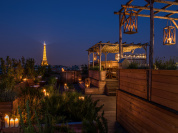 Feu d'artifice et soirée du 14 juillet 2019 sur le rooftop de l'Hôtel Brach