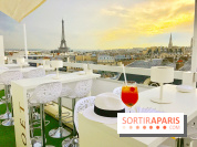 Le rooftop de l'Hôtel Marignan