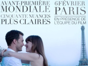50 nuances plus claires en avant-première mondiale à Paris avec l'équipe du film