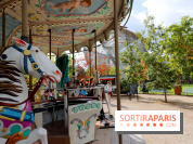 Le Village des Manèges provisoire du Jardin d'Acclimatation