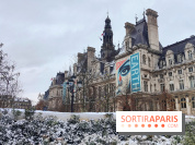 La Neige à Paris - Hôtel de Ville