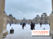 La Neige à Paris - musée du Louvre