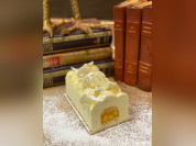 La bûche de Noël 2020 de David Gallienne (Top Chef 2020) pour Le Jardin des Plumes