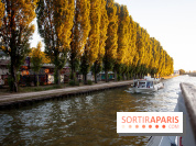 Croisière sur le canal de l'Ourcq