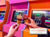 Insolite: un pop up hybride entre bar à glaces & bar à jeux d'arcade en plein cœur (glacé) de Paris