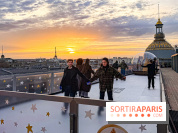 Noël 2025 au Printemps Haussmann : une patinoire gratuite au sommet du grand magasin - réservations