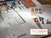 Une exposition gratuite dévoile plus de 1000 dessins de mode inédits de Karl Lagerfeld en juillet à Paris