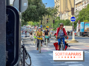 visuel Paris visuel  - vélo - paris sans voitures