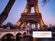 Visuel Paris Tour Eiffel nuit - pont d'Iéna