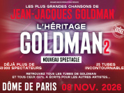L’Héritage Goldman 2 en concert au Dôme de Paris le 30 septembre