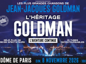 L’Héritage Goldman 2 en concert au Dôme de Paris et en tournée dans toute la France