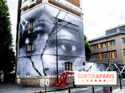 Hommage à Adama Traoré : l'artiste JR dévoile un collage géant à Paris, les photos