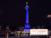 Photos illuminations de Noël de la Bastille
