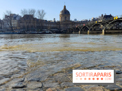 Visuel actualités - Crue Seine Pont des Arts