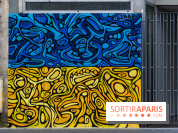 Le monde du street art se mobilise pour l'Ukraine à Paris, les photos