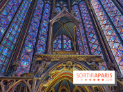 La Sainte-Chapelle et ses 1113 vitraux, un véritable joyau gothique à Paris