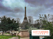 Visuels Paris - Tour Eiffel - mauvais temps - météo
