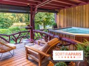 L’hôtel Les Étangs de Corot - bain jacuzzi