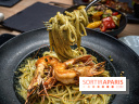 La Vela, le restaurant italien - méditerranéen de Boulogne - - pâtes - linguine - la vela - gambas