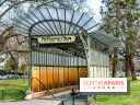 Le dernier édicule de type B d'Hector Guimard - Métro Porte Dauphine
