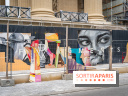 Exposition street-art Fragments par Ensemble Réel a l’église de la Madeleine