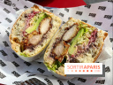 Kiss - Sandwich poulet frit, avocat, focaccia