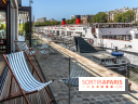 La Plage Parisienne, restaurant et terrasse en bord de Seine Quai de Javel