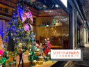 Les vitrines de Noël 2024 du Printemps Haussmann avec Juliette Binoche