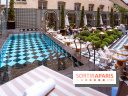 La terrasse jardin du Sax Hotel avec piscine - les photos