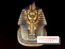 Le masque de Toutânkhamon sur fond noir - Toutankhamon : son tombeau et ses trésors