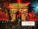 Nouvel an 2020 sur les Champs Élysées : spectacle et feu d'artifice sur l'Arc de Triomphe