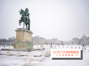 Paris sous la neige ce samedi, les photos
