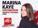 Marina Kaye en concert très très privé au Grand Studio RTL2