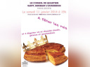Galette des rois gratuite sur la Place du Louvre