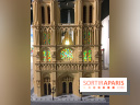 Exposition LEGO à l'Hôtel de Ville - façade de Notre Dame de Paris