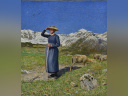 Giovanni Segantini au Musée Marmottan Monet : une exposition entre symbolisme et paysages alpins