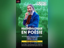 Mathématique en poésie, Cédric Villani au Poche-Montparnasse