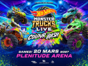 Hot Wheels Monster Trucks Live Colour Bash, le show délirant de retour en 2027 à La Défense Arena