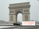 La Neige à Paris - Arc de Triomphe