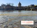 Visuel actualités - Crue Seine Pont des Arts