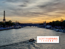 Visuels Paris - La Seine - Coucher de soleil