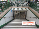 Visuels Paris - transport - métro - station fermée