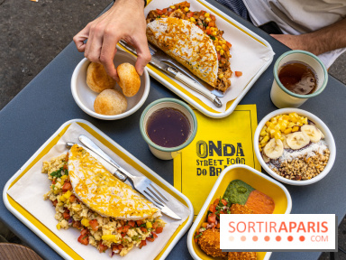 Onda, le restaurant Brésilen de tapiocas, crêpe de manioc - table