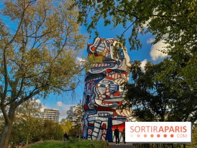 Issy - parc de l'île Saint Germain et Tour aux figures 