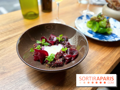 Restaurant Nellu - Betteraves rôties fumées au foin